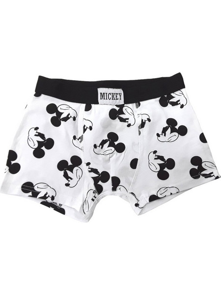 Εσώρουχο Μποξεράκι Mickey Black White