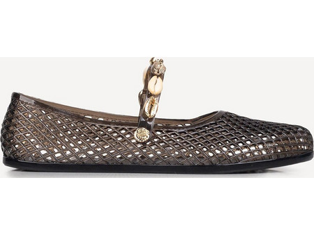 Μοκασίνια-Μπαλαρίνες Γυναίκα Ancient Greek Sandals Μαύρο 12687-1011-00039 Iro Shells 262