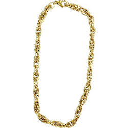 Farma Bijoux Necklace Gold Interlocking Chain 44mm