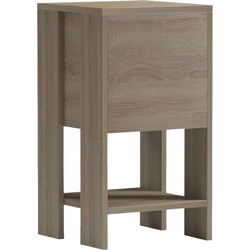 Κομοδίνο Reppo pakoworld sonoma 30x30x55εκ