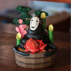 Spirited Away - Διόραμα No Face Golden Bucket & Bamboos