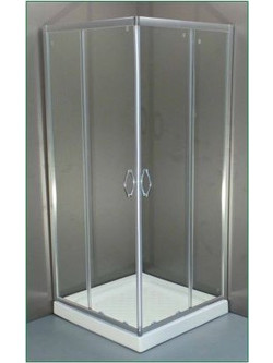 ASCOT-TRANSP - ΚΑΜΠΙΝΑ 4/ΓΩΝΗ ΣΧΕΤΗ 90*90 ΧΡΩΜΕ - ΓΥΑΛΙ ΔΙΑΦΑΝΕΣ-90-1940