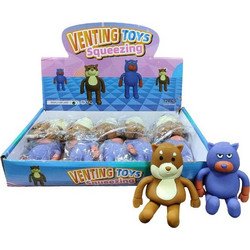 Παιχνίδι αντιστρές αρκουδάκι - Αnti-stress squishy fearless bear-0201035-100073