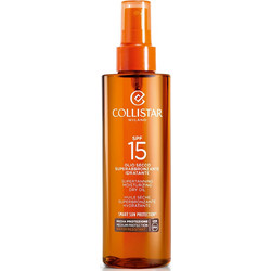 Collistar Supertanning Dry Αδιάβροχο Λάδι Μαυρίσματος Σώματος SPF15 200ml