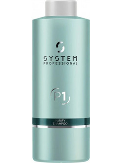 System Professional Derma Purify P1 Σαμπουάν κατά της Πιτυρίδας για Λιπαρά Μαλλιά 1lt