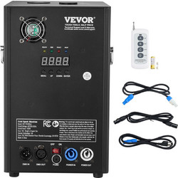 VEVOR Μηχανή Ψυχρών Σπινθήρων 700W 2-5M Σκηνή DJ Γάμου Εκδήλωσης Πάρτι YHKZQ700W1GW5YO8OV2