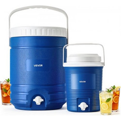 Vevor Insulated Beverage Dispenser 7.5 + 18.1 Liters Φορητό Ψυγείο