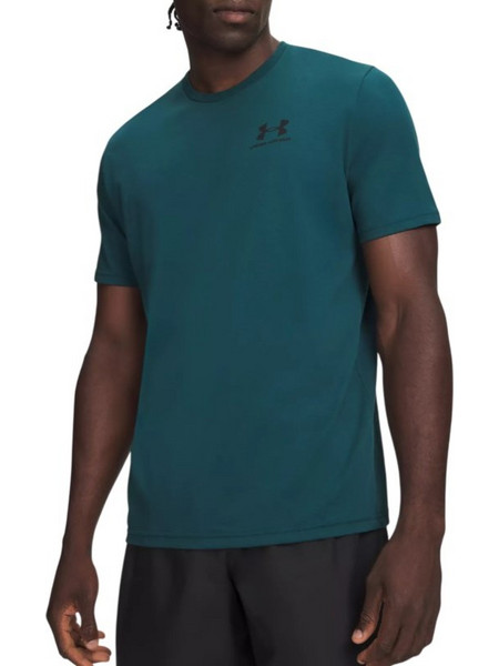 Under Armour Sportstyle Lc Ss Ανδρικό T-Shirt Πράσινο