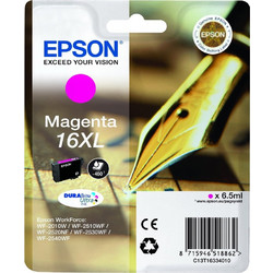 Epson 16XL Magenta Μελάνι Εκτυπωτή Inkjet C13T163340