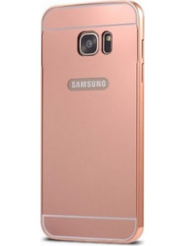 Θήκη Samsung Galaxy S7 Αλουμινίου Καθρέφτης - Ροζ - OEM