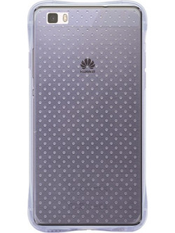 Huawei P8 Lite Case- Soft TPU Hockey Case with Dots High Quality Transparent (oem)