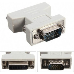 POWERTECH ADAPTER VGA 15PIN MALE ΣΕ DVI-I 24+5 F, ΣΥΜΒΑΤΟ ΚΑΙ ΜΕ 24+1 CAB-G018
