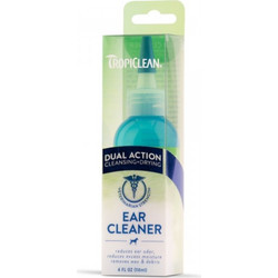 TROPICLEAN DUAL ACTION EAR CLEANER 118ml