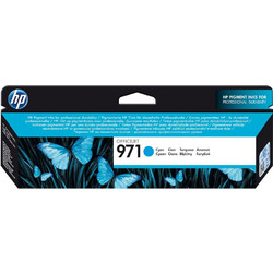 HP 971 Cyan Μελάνι Εκτυπωτή Inkjet CN622AE