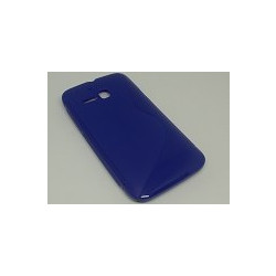 Θήκη TPU Gel S-Line για Alcatel One Touch M΄POP (OT5020D) Μπλέ (OEM)