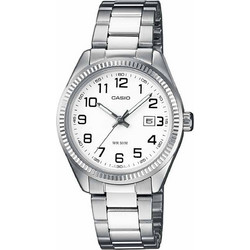 Casio Γυναικείο Ρολόι με Ασημί Μεταλλικό Μπρασελέ LTP-1302PD-7BVEF