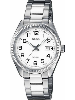Casio Γυναικείο Ρολόι με Ασημί Μεταλλικό Μπρασελέ LTP-1302PD-7BVEF