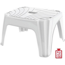 Σκαμπό Πλαστικό 45x35x25cm STEP2 Λευκό BAMA