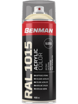 Benman Acrylic Color Spray Σπρέι Βαφής Μπέζ Gloss 400ml