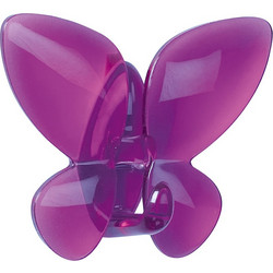 Κρεμαστράκι Αυτοκόλλητο Spirella Mariposa 05211.003 Μωβ