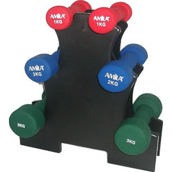 Σετ Βαράκια Soft 12kg Με Βάση Στήριξης