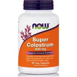 Now Foods Super Colostrum 500mg 90 Κάψουλες