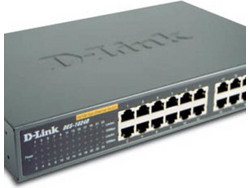 D-Link DES-1024D Unmanaged L2 Switch με 24 Θύρες Ethernet 100Mbps