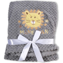 Cangaroo Freya Κουβέρτα Αγκαλιάς Fleece 80x110 Ανθρακί