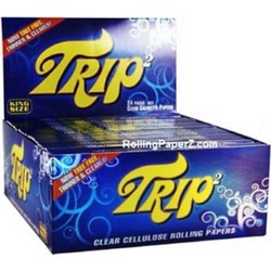Trip2 Χαρτάκια - Clear - King Size 24τεμ