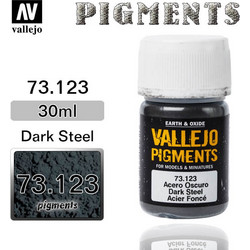Vallejo Pigment 73.123 DARK STEEL