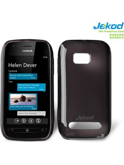 Θήκη Jekod για Nokia Lumia 710 Back cover TPU Black