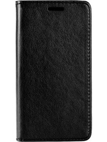 Θήκη OEM Magnet για Apple iPhone 7 Plus, 8 Plus Flip Cover Synthetic Leather Black
