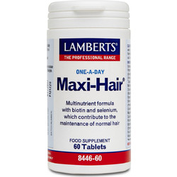 Lamberts Maxi Hair Συμπλήρωμα Διατροφής κατά της Τριχόπτωσης 60 Ταμπλέτες