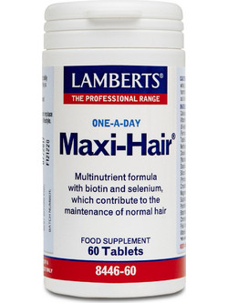 Lamberts Maxi Hair Συμπλήρωμα Διατροφής κατά της Τριχόπτωσης 60 Ταμπλέτες