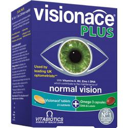 Vitabiotics Visionace Plus 28 Ταμπλέτες + 28 Κάψουλες