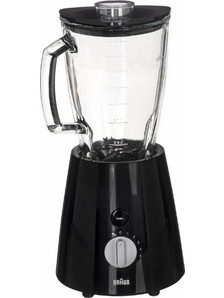 Braun JB 3060 BK Μπλέντερ για Smoothie με Γυάλινη Κανάτα 1.75lt 800W