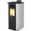 King Stufa 118C White Σόμπα Pellet Αερόθερμη 10.1kW