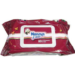 Nannys Fresh Μωρομάντηλα Χωρίς Οινόπνευμα 80τμχ