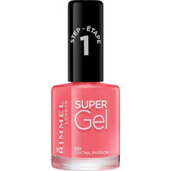 Rimmel London Super Gel 032 Cocktail Passion Gloss Βερνίκι Νυχιών Μακράς Διαρκείας 12ml