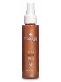 Messinian Spa Bronze Shimmering Ξηρό Λάδι Σώματος για Ενυδάτωση 100ml