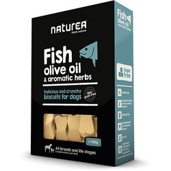 Naturea Biscuits Fish Olive Oil & Aromatic Herbs 140gr