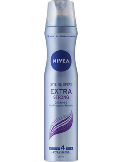 Nivea Extra Strong Hold Λακ Μαλλιών Πολύ Δυνατό Κράτημα 250ml