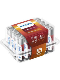 Philips Power Alkaline AAA 24τμχ