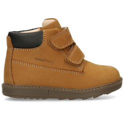 Geox Hynde Παιδικά Μποτάκια Καφέ Suede με Σκρατς B842HA00032C5046