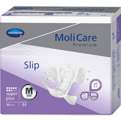 Hartmann MoliCare Premium Slip Super Plus Medium Πάνες Ακράτειας 8 Σταγόνες 30τμχ