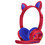 AKZ-K23 Ασύρματο Gaming Headset On Ear Red Blue