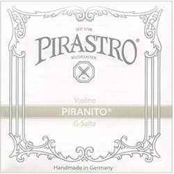 Pirastro Piranito 615500 Σετ 4 Χορδές Βιολιού Chrome Medium Tension