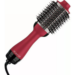 Revlon RVDR5282UKE Ηλεκτρική Βούρτσα Μαλλιών για Ίσιωμα & Μπούκλες με Αέρα Red