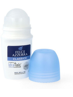 Felce Azzurra Classico IdraTalc Αποσμητικό Roll On 48h Χωρίς Αλουμίνιο 50ml
