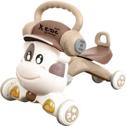 Bebe Stars X-Ride Junior 3 in 1 Περπατούρα Ride On 6m+ Μπεζ